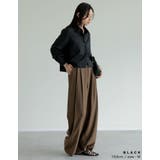 無地orチェック柄クロップドシャツ | Re:EDIT | 詳細画像12