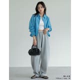 無地orチェック柄クロップドシャツ | Re:EDIT | 詳細画像16