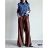 無地orチェック柄クロップドシャツ | Re:EDIT | 詳細画像7