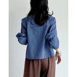 無地orチェック柄クロップドシャツ | Re:EDIT | 詳細画像8