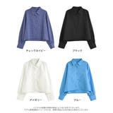 無地orチェック柄クロップドシャツ | Re:EDIT | 詳細画像18