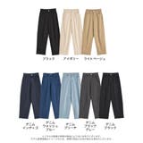 [大きいサイズ有]チノorデニムエアリーストレッチバレルレッグパンツ | Re:EDIT | 詳細画像18 