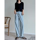 [大きいサイズ有]チノorデニムエアリーストレッチバレルレッグパンツ | Re:EDIT | 詳細画像30 