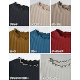 ワイドリブカットソーメロー半袖Tシャツ | Re:EDIT | 詳細画像19