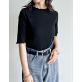 ワイドリブカットソーメロー半袖Tシャツ | Re:EDIT | 詳細画像26