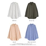 [汗じみ防止][撥水加工]ベーシック長袖シャツ | Re:EDIT | 詳細画像18 