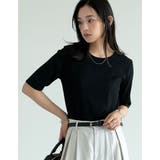ワイドリブカットソー半袖Tシャツ | Re:EDIT | 詳細画像2