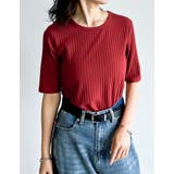 ワイドリブカットソー半袖Tシャツ | Re:EDIT | 詳細画像3