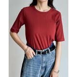 ワイドリブカットソー半袖Tシャツ | Re:EDIT | 詳細画像28