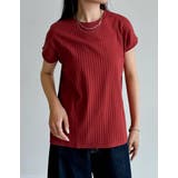 ワイドリブカットソーフレンチスリーブTシャツ | Re:EDIT | 詳細画像29