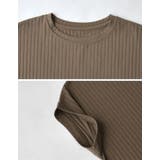 ワイドリブカットソーフレンチスリーブTシャツ | Re:EDIT | 詳細画像32
