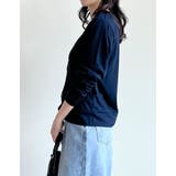 [UVカット]天竺Vネックカーディガン | Re:EDIT | 詳細画像15 