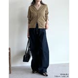 [UVカット]天竺Vネックカーディガン | Re:EDIT | 詳細画像17 