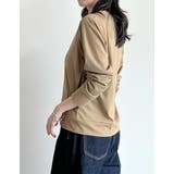 [UVカット]天竺Vネックカーディガン | Re:EDIT | 詳細画像23 