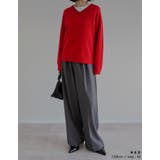 [2025AW COLLECTION]アルパカタッチVネックニットプルオーバー | Re:EDIT | 詳細画像33 