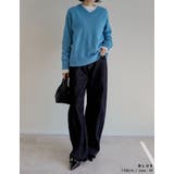 [2025AW COLLECTION]アルパカタッチVネックニットプルオーバー | Re:EDIT | 詳細画像37 
