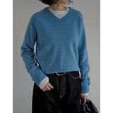 [2025AW COLLECTION]アルパカタッチVネックニットプルオーバー | Re:EDIT | 詳細画像38 