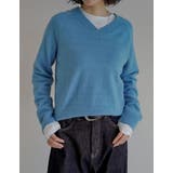 [2025AW COLLECTION]アルパカタッチVネックニットプルオーバー | Re:EDIT | 詳細画像40 