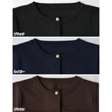 金釦スポンジニットカーディガン | Re:EDIT | 詳細画像18