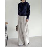 金釦スポンジニットカーディガン | Re:EDIT | 詳細画像11