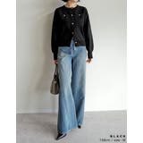 金釦スポンジニットカーディガン | Re:EDIT | 詳細画像6