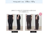 [低身長/高身長サイズ有][体型カバー]リネンライクイージーパンツ | Re:EDIT | 詳細画像35 