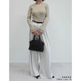 袖オーガンジーフリルニットトップス | Re:EDIT | 詳細画像16