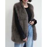 袖オーガンジーフリルニットトップス | Re:EDIT | 詳細画像2