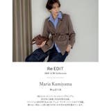 [2025AW COLLECTION]配色アルパカタッチニットカーディガン | Re:EDIT | 詳細画像2 