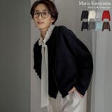 [2025AW COLLECTION]配色アルパカタッチニットカーディガン | Re:EDIT | 詳細画像1 