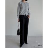 [2025AW COLLECTION]配色アルパカタッチニットカーディガン | Re:EDIT | 詳細画像23 