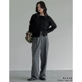 [2025AW COLLECTION]配色アルパカタッチニットカーディガン | Re:EDIT | 詳細画像25 