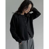 [2025AW COLLECTION]配色アルパカタッチニットカーディガン | Re:EDIT | 詳細画像26 