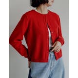 [2025AW COLLECTION]配色アルパカタッチニットカーディガン | Re:EDIT | 詳細画像33 