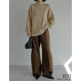 [2025AW COLLECTION]配色モヘアライクシャギーニットトップス | Re:EDIT | 詳細画像11 