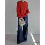 [2025AW COLLECTION]配色モヘアライクシャギーニットトップス | Re:EDIT | 詳細画像17 