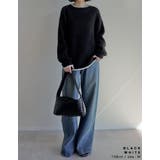 [2025AW COLLECTION]配色モヘアライクシャギーニットトップス | Re:EDIT | 詳細画像9 