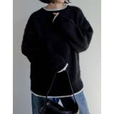 [2025AW COLLECTION]配色モヘアライクシャギーニットトップス | Re:EDIT | 詳細画像10 