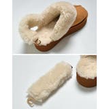 [大きいサイズ有]ステッチムートン厚底ショートブーツ | Re:EDIT | 詳細画像15 