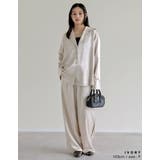 サテンジャケット風シャツ | Re:EDIT | 詳細画像11