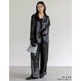 サテンジャケット風シャツ | Re:EDIT | 詳細画像8