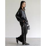 サテンジャケット風シャツ | Re:EDIT | 詳細画像9