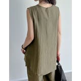 [接触冷感][2点セット]シアーリネンタッチパンツセットアップ | Re:EDIT | 詳細画像17 