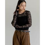 ストレッチシアーレーストップス | Re:EDIT | 詳細画像12