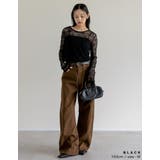 ストレッチシアーレーストップス | Re:EDIT | 詳細画像9