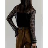 ストレッチシアーレーストップス | Re:EDIT | 詳細画像10