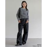 リブ×チュール長袖レイヤードトップス | Re:EDIT | 詳細画像14