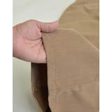 ツイル×ヴィンテージライクサテン切り替えドロストパンツ | Re:EDIT | 詳細画像22