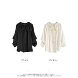 [さらっと快適][UVカット]ポーラボウタイ2WAYスリーブブラウス | Re:EDIT | 詳細画像11 