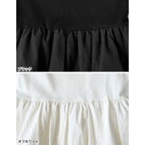 テレコリブ×マットタフタバルーンヘムペプラムベアトップス | Re:EDIT | 詳細画像17 